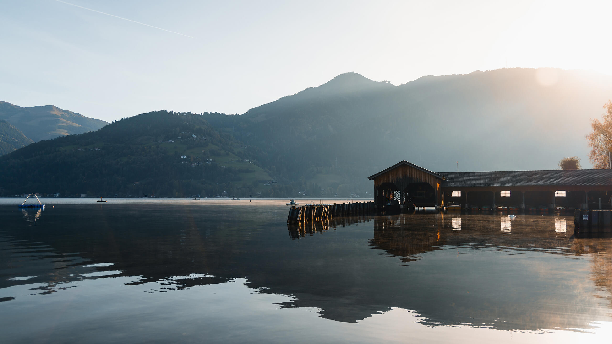 Bootshaus am Zeller See